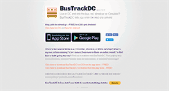 Desktop Screenshot of bustrackdc.com